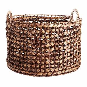 Cesta de Almacenamiento Redonda de Flores, Cesta de Almacenamiento Hecha a Mano, Venta al por Mayor, Ecológica, Hecha en Vietnam - Product Image 1