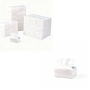 Factory Direct Facial <b>Tissues</b> Box 3Ply Soft Thick Absorbent <b>Paper</b> <b>Tissues</b> for Home Hotel Office Supply - Product Image 5