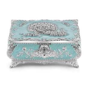 Cajas de Joyería de Metal de Lujo Opulentas, Elegantes Cajas de Almacenamiento de Latón para Transformar Tu Colección de Joyas - Product Image 3