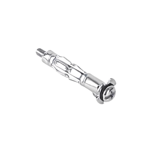 Tassello per Parete Cava Zincato 4 x 38mm con Vite, Confezione da 100 - Product Image 2