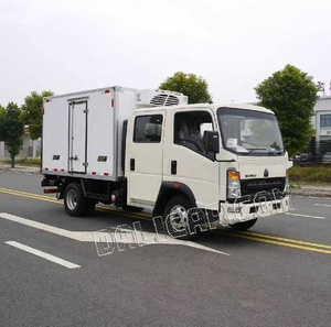 China Sino Howo 5ton <strong>Small</strong> Refrigerated <strong>Truck</strong> 4x2 4.2M Container Fresh Food Cold Chain Vehicles - Product Image 3