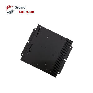 Profilé d'extrusion en aluminium sur mesure OEM série 6000, boîtier de protection, pliage, découpe, soudage, anodisation en deux étapes, surface noire pour - Product Image 3