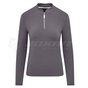 Chemise de couche de base d'entraînement pour femme équitation à manches longues équipement équestre léger - Product Image 1