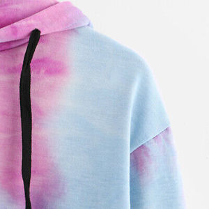 Vente en gros de sweats à capuche avec logo personnalisé pour femmes, top à capuche en coton pour femmes, top à capuche grande taille, top vente en ligne OEM - Product Image 6