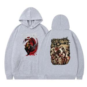 Unisex Rock Hoodie with Black Parade Print <b>Vintage</b> Fleece Long Sleeve Oversized Hoody Anti-Shrink Knitted <b>Sweatshirts</b> - Product Image 3