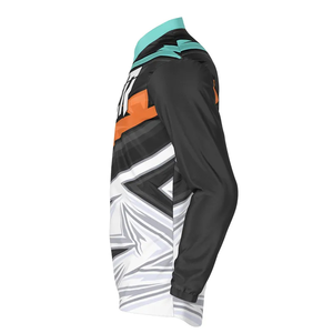 Ropa de carreras de autos para motocicleta Oversize 100% Poliéster Motocross Jerseys Profesión Impresión personalizada Motocross Jersey 2025 - Product Image 4