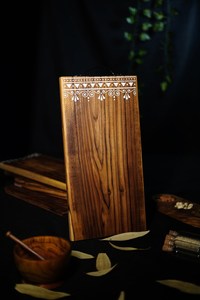 Planche à découper et plateau de service en bois Forme rectangulaire durable 12mm d'épaisseur - Product Image 2