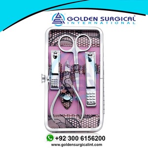 Ensemble de coupe-ongles professionnel en acier inoxydable, outils pour les ongles, ensemble de manucure et de pédicure, kit de voyage et de toilettage - Product Image 5