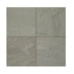 Bên ngoài trang trí nội thất màu xám sa thạch thiết kế gạch đá cẩm thạch trong kích cỡ tùy chỉnh, Pakistan Xám sa thạch gạch, Xám Sa Thạch