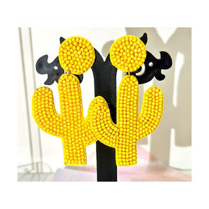 Nouvelles boucles d'oreilles colorées de perles de meilleure qualité pour les fêtes et les occasions de festival Achetez maintenant au prix le plus bas - Product Image 6