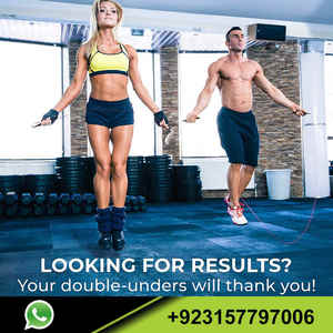 เชือกกระโดดน้ำหนักเบาเชือกกระโดดออกกำลังกายแบบคาร์ดิโอที่แข็งแรงทนทานด้ามจับกันลื่น - Product Image 3