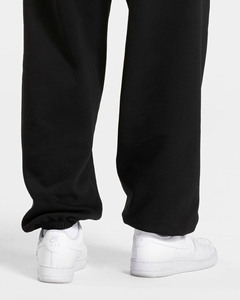 Pantalones de chándal para hombre, pantalones deportivos para hombre con etiqueta privada personalizada, color negro, holgado, de algodón, Polar, para correr - Product Image 6