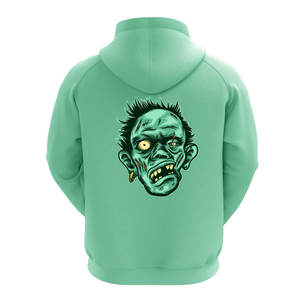 Nouveau design, sweat-shirt pour homme, poids lourd, en molleton uni, couleur unie, en coton, à enfiler, manches longues, logo personnalisé - Product Image 2