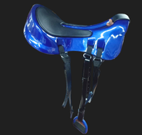 Selle d'endurance équestre ODM en gros, selle de course anglaise légère, cuir synthétique, toutes tailles, en provenance d'Inde