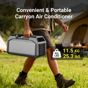 เครื่องปรับอากาศแบบพกพา R410A 120V/220V/230V/240V ระบบทำความเย็นเท่านั้น ให้ความเย็นสูงสุด 11,899 BTU สำหรับพื้นที่สูงสุด 298 ตร.ฟุต ฟุต ห้องพักอาศัย - Product Image 4