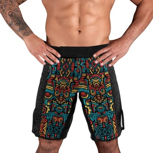 Shorts MMA de dernière génération en polyester, légers et durables, en spandex et polyester, personnalisés pour hommes - Product Image 3