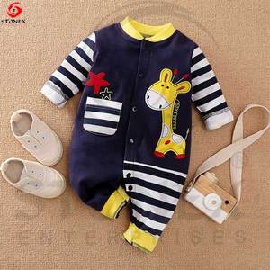 Mamelucos Fabricantes Ropa de bebé de bambú personalizada Mameluco de bebé pequeño Algodón de calidad Spandex Onesies recién nacidos Ropa de bebé - Product Image 2