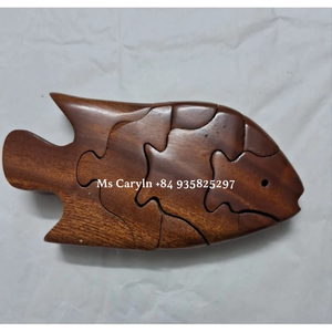 Handmade Wooden Carved Animal for Assembling the 12 Zodiac Animals - Toys/ Decoration at <b>Cheap</b> Price - Caryln - Product Image 5