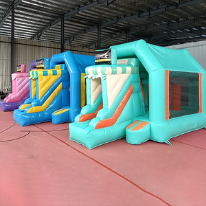 Château gonflable de château plein d'entrain commercial 3m * 5m avec la maison sautante de <span class=keywords><strong>mariage</strong></span> de ventilateur <span class=keywords><strong>pour</strong></span> louer des enfants et des adultes - Product Image 3