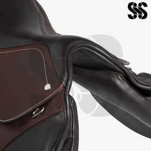 Selle de course haut de gamme - Confortable, durable, cuir de haute qualité, couleurs personnalisées disponibles, tailles personnalisables pour l'équitation - Product Image 5