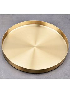Plateau de service en acier inoxydable de qualité supérieure au design élégant idéal pour les dîners de luxe et les occasions spéciales - Product Image 4