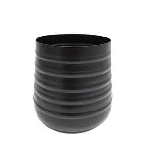 Classique fer métal ovale fleur planteur à la main personnalisé maison jardin décoratif planteur Pots blanc fini Carton emballage - Product Image 6