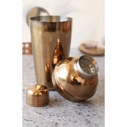Mug à eau de 600 ml en cuivre de qualité supérieure, design moderne et écologique, finition martelée, avec couvercle, fabriqué en Inde - Product Image 2