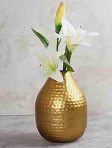 New Arrival Gold <b>Copper</b> Metal Coastal Wall <b>Vase</b> Wedding Decor Handmade Eco-Friendly Customizable High Quality - Product Image 2
