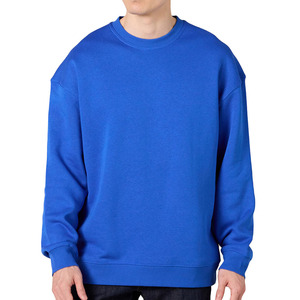 Sudadera de tela deportiva suave de peso pesado de diseño único para hombres sudadera transpirable de mezcla de algodón básico para hombres - Product Image 1