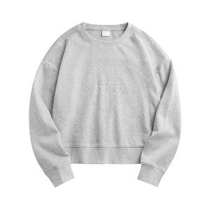 Sudadera Corta Cómoda con Tela Suave al Tacto para Uso Diario, Sudadera Corta Informal Diseñada para un Fácil Movimiento - Product Image 1