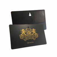 Personalisierbare 13,56 MHz Aluminium RFID Metall-Visitenkarte Anpassbare NFC-Karte Leer mit Gravuroptionen