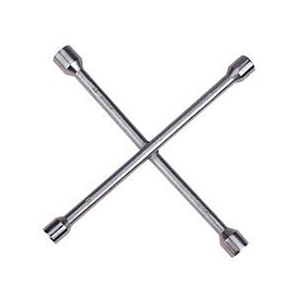 Clé croisée populaire de roue utilisée dans les ateliers de pneu et les garages mécaniques pour le retrait rapide et facile d'écrou de roue de véhicule - Product Image 1