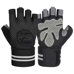 Guantes antideslizantes para entrenamiento de fuerza y levantamiento de pesas, empuñaduras de muñeca deportivas para gimnasio para hombres y mujeres, guantes de entrenamiento para Fitness - Product Image 5
