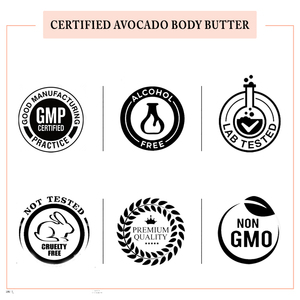 Fouet végétalien biologique pur, crème au beurre d'avocat pour le corps, vente en gros | Beurre d'avocat naturel pour la peau et les cheveux - Product Image 5