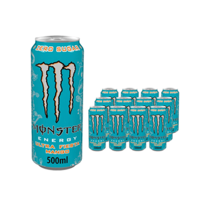 Monster Energy Ultra Blue, 12 Latas de 500ml, Contiene 2μg de Vitamina B12 por 100ml, para el Apoyo del Sistema Nervioso, Suministro al por Mayor - Product Image 4