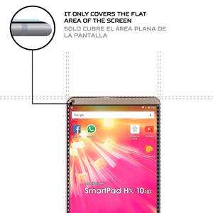 ANTISHOCK Screen Protector for Mediacom SmartPad Hx <b>10</b> HD <b>Tablet</b> Premium Coverguard - Product Image 4