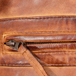 Fabricant professionnel Veste en cuir pour hommes teintée en couleur unie de style High Street-Qualité supérieure Imperméable et respirante Meilleur prix - Product Image 5
