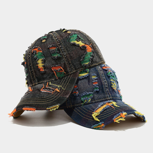 Gorra Blanca Personalizable con Bordado, Estilo Desgastado, Lista para Marca Propia, Venta al por Mayor - Product Image 4