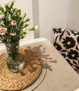 Napperon rond jacinthe d'eau produits écologiques fabriqués au Vietnam décoration de table napperon tissé en gros moderne - Product Image 4