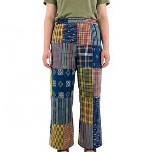 Pantalons décontractés sexy à carreaux imprimés numériquement pour femmes, nouvelles tendances - Product Image 1