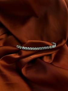 สร้อยข้อมือลูกปัดหินธรรมชาติสำหรับผู้ชายผู้หญิงสร้อยข้อมือยืดสำหรับทำสมาธิโยคะ - Product Image 2