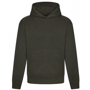 Sweat-shirt Boxy lourd personnalisé pour les hommes en gros toutes couleurs pull à capuche personnalisé avec conception de poche haute GSM pour l'hiver - Product Image 2