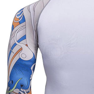 เสื้อป้องกันผื่นแขนยาวสำหรับผู้ชายเสื้อรัดรูปแขนยาวสำหรับผู้ชาย - Product Image 5