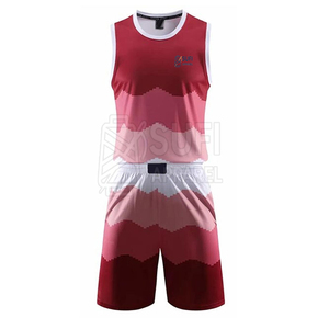 Custom Unique Design High Quality Plus Size Sleeveless Unisex Printed Basketball Uniform Customized Logo OEM Service Sports - Product Image 1