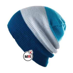 Small MOQ Jacquard Knit <b>Beanie</b> Custom Logo Winter <b>Skull</b> Cap with No Cuff Fold Ready to Ship Hot Sale - Product Image 1