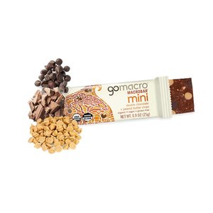 GoMacro MacroBar Mini Organic Vegan Snack <b>Bars</b> - Double Chocolate + Peanut Butter Chips (0.90 Ounce <b>Bars</b>, 24 Count) - Product Image 5
