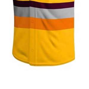Ensemble 2 pièces personnalisé de l'équipe de jeunes Ensembles de maillots de softball et de baseball Uniformes de sublimation respirants - Product Image 6