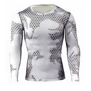 Rash Guard sublimado de calidad superior por encargo Suministro directo de fábrica en stock Rash Guard - Product Image 4