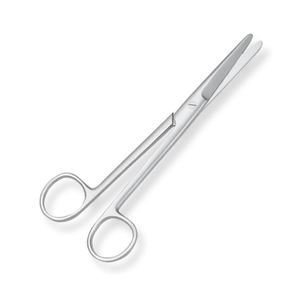 Tijeras Veterinarias Profesionales Afiladas de 4.5 Pulgadas, Tijeras Médicas de Acero Inoxidable, Tijeras Quirúrgicas - Product Image 6