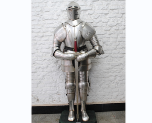 Casque d'armure de chevalier en métal, design et finition personnalisés disponibles, meilleur décoration d'intérieur, casque d'armure avec finition peinte - Product Image 6